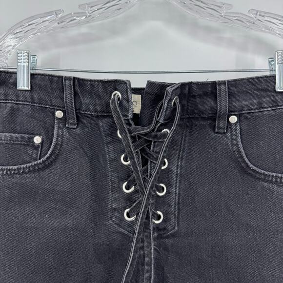 Anthropologie Black Jean Shorts - Picture 3 of 11